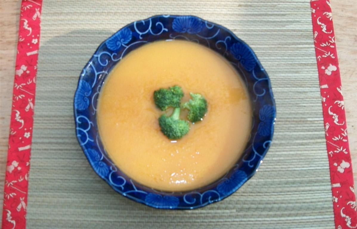 Puréed Squash and Vegetable Soup
