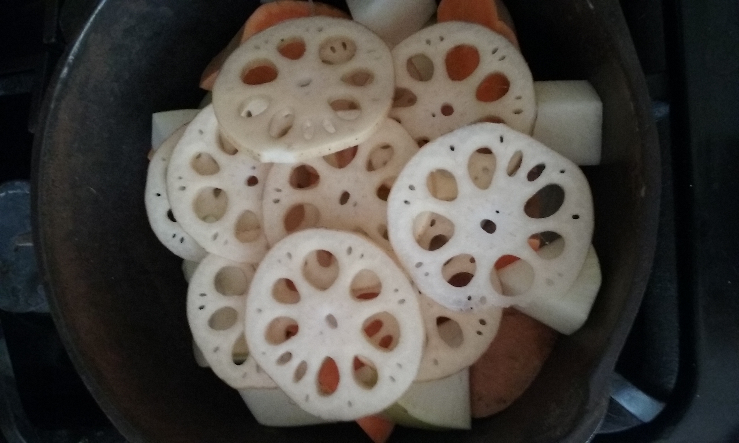 Vegetable Nishime with Lotus Roots