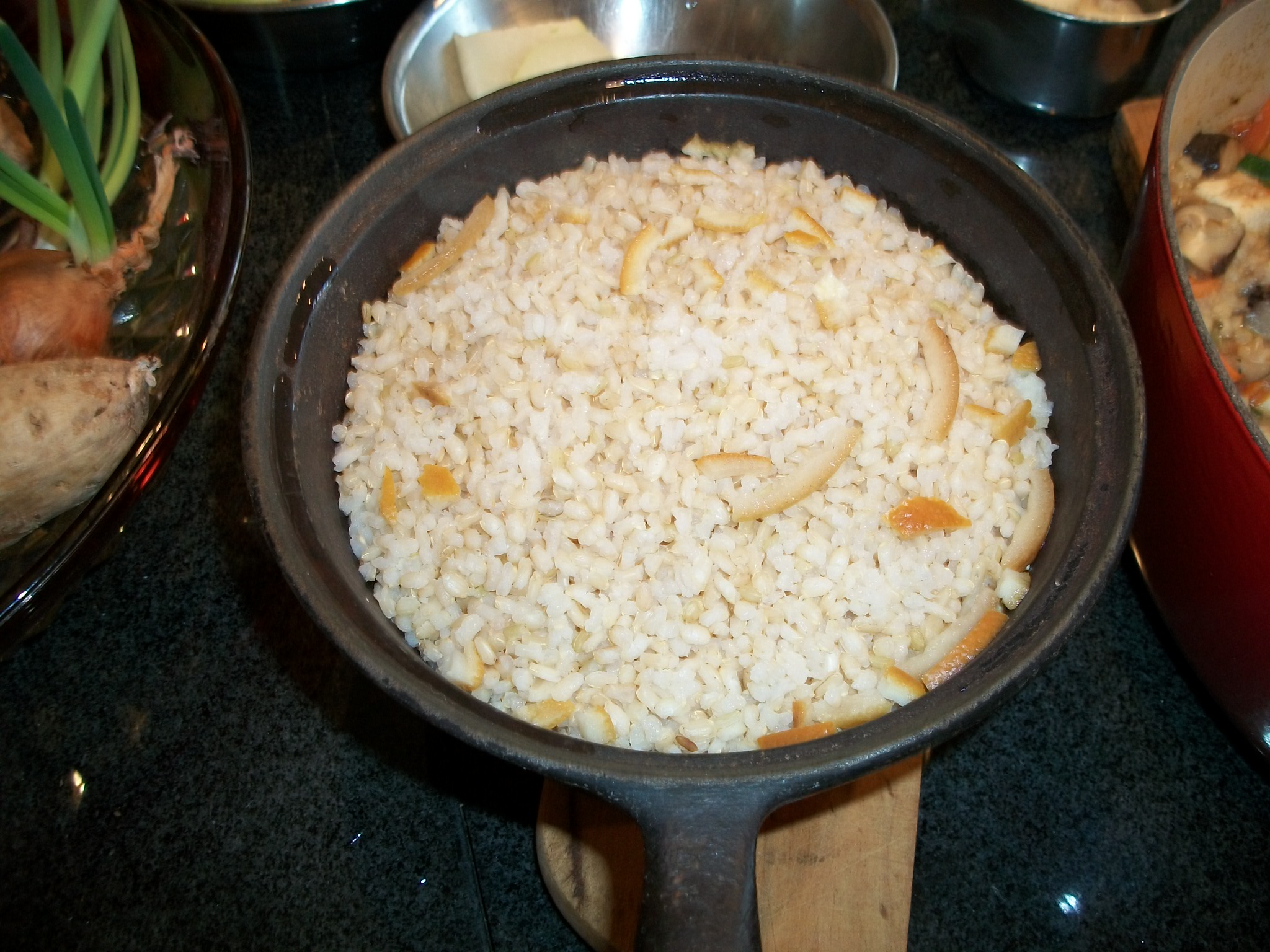 Rice and Orange Peal